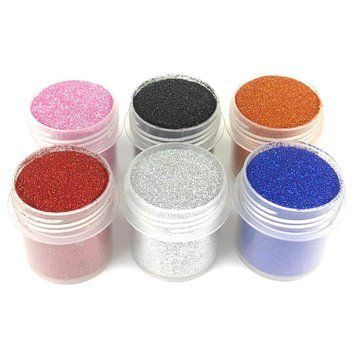 Набір гліттера для біо-тату &laquo;№1 Великий&raquo; glitter-set-big-6x-1, 6 кольорів по 12 мл glitter-set-big-6x-1 фото