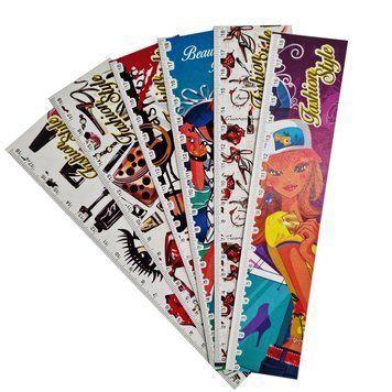 Набір закладок для книг ЗК-01, 6 шт Fashion Style ЗК-01-05 фото