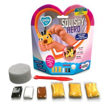 Набір для ліплення з повітряним пластиліном Squishy SquiRaff ТМ Lovin 70127 70127 фото