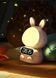 Дитячий годинник із будильником Кролик Rabbit clock with LIGHT WHITE 2127637 фото 1