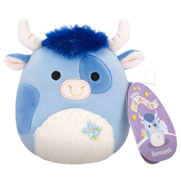 Дитяча м'яка іграшка Бик Бермайє Squishmallows SQER01181, 13 см SQER01181 фото