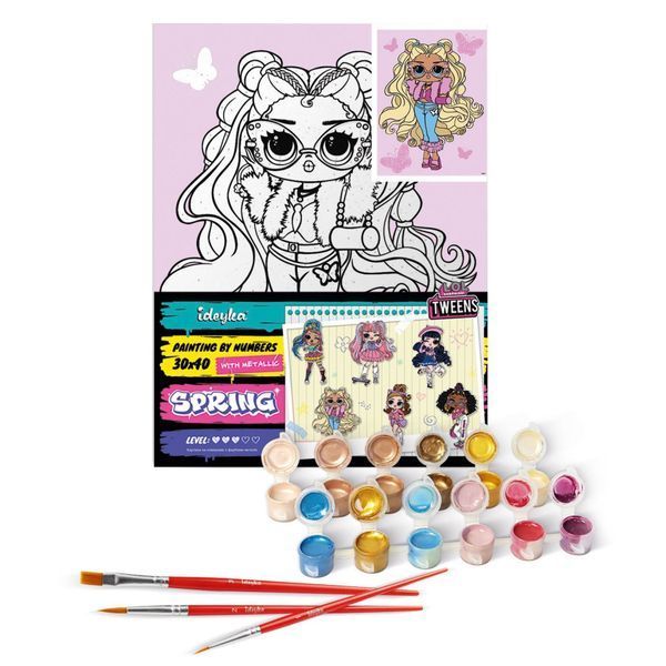 Картина за номерами "L.O.L. Surprise! Tweens Olivia Flutter" KHO6286, 30х40 см KHO6286 фото