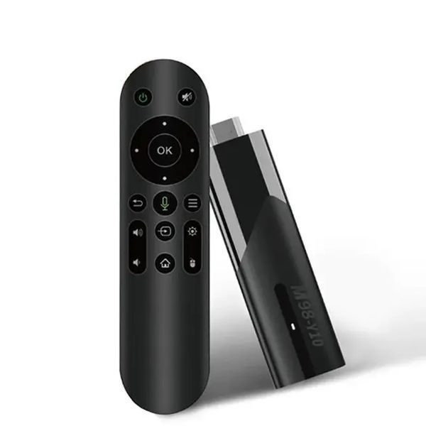 Смарт ТВ приставка LEMFO M98-Y10 2/16 Гб Smart TV Stick Android 13 (ATV) з голосовим пультом 2053937 фото