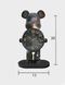 Настільний Годинник Фігурка Ведмідь Bearbrick Космічні 30 см M17172 фото 4