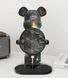 Настільний Годинник Фігурка Ведмідь Bearbrick Космічні 30 см M17172 фото 1