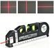 Лазерний рівень із вбудованою рулеткою FIXIT Laser Level Pro 3 4в1 рулетка лінійка 1135 фото 7