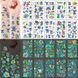 Набір тимчасових татуювань "Стіч" stich-glow-tattoo-10 світяться, 10 аркушів 12х7 см stich-glow-tattoo-10 фото 3