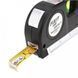 Лазерний рівень із вбудованою рулеткою FIXIT Laser Level Pro 3 4в1 рулетка лінійка 1135 фото 4
