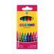 Набір дитячих воскових олівців "Crayons" 8496-6, 90 мм, 6 кольорів 8496-6 фото 1