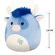 Дитяча м'яка іграшка Бик Бермайє Squishmallows SQER01181, 13 см SQER01181 фото 2