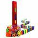 Конструктор іграшка-поїзд доміно, DOMINO Happy Truck sciries COLORS 60 деталей G215201021 фото 3