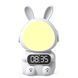 Дитячий годинник із будильником Кролик Rabbit clock with LIGHT WHITE 2127637 фото 4