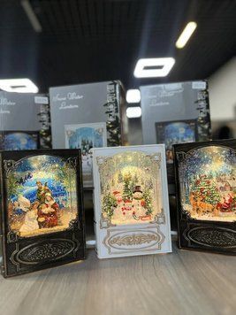 Новорічний музичний нічник-світильник XMAS WDL 24023B G3579 фото