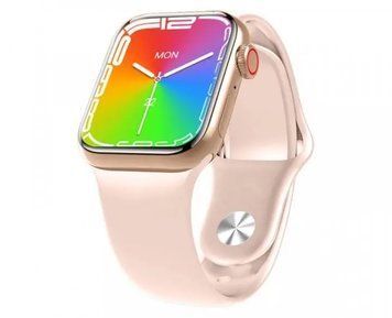 золоті Смарт-годинник Smart Watch GS7 MINI 41 мм, Фітнес годинник з тонометром та пульсоксиметром pan14444/5 фото
