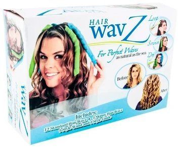 Чарівні бігуді для волосся будь-якої довжини Hair Wavz, бігуді-спіральки op80176 фото