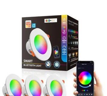 Світильник розумний Tuya Smart LED WiFi вбудований 2700-6500 K 10W MA-281 фото