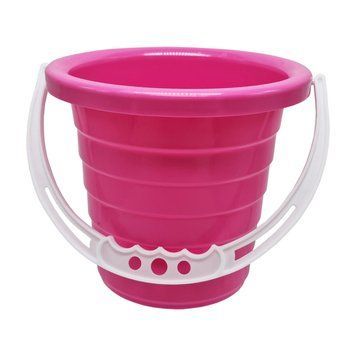 Дитяче відро для пісочниці "Середнє" S0009(Pink) зелений 14 см S0009(Pink) фото