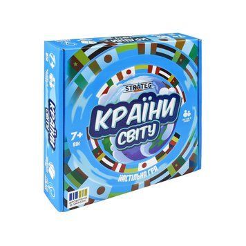 Карткова гра "Країни світу" 30952 інструкція, 220 карток 30952 фото