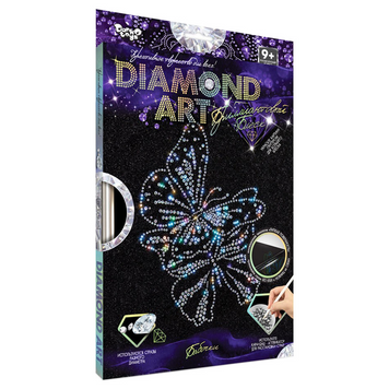 Комплект креативної творчості "DIAMOND ART" DAR-01, 10 видів Метелики DAR-01-04 фото