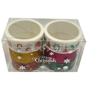 Набір декоративний скотч "Merry Christmas" XM-JD2273-1, 1,5 см x 2 м XM-JD2273-1 фото