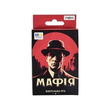Настільна гра Мафія Stateg 30525 розважальна, українською мовою 28 карток 30525 фото