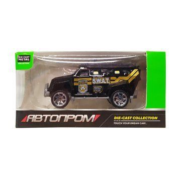 Дитяча металева машинка АвтоПром 7629 масштаб 1:64 S.W.A.T. Броньовик 7629-5 фото
