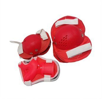 Комплект захисний дитячий MS 0032-2(Red) наколінники, налокітники, зап'ястя MS 0032-2(Red) фото