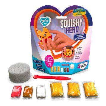 Набір для ліплення з повітряним пластиліном Squishy Squiny Pooh ТМ Lovin 70128 70128L фото