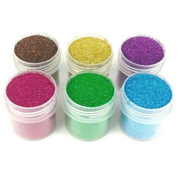Набір гліттера для біо-тату &laquo;№1 Великий&raquo; glitter-set-big-6x-2, 6 кольорів по 12 мл glitter-set-big-6x-2 фото