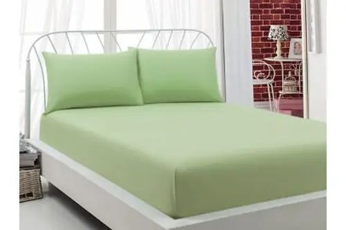салатове Простирадло махрове на резинці з наволочками Anisa (220х240+30 см) A160200 фото