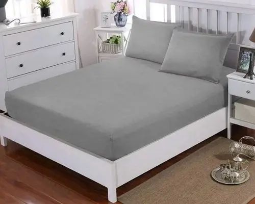 салатове Простирадло махрове на резинці з наволочками Anisa (220х240+30 см) A160200 фото