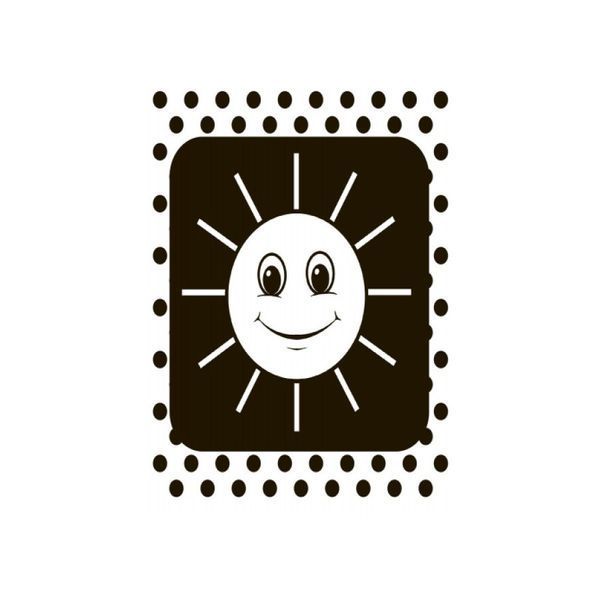 Контрастна книга для немовляти Мі-мі-книжка 755005 картон 755005 фото