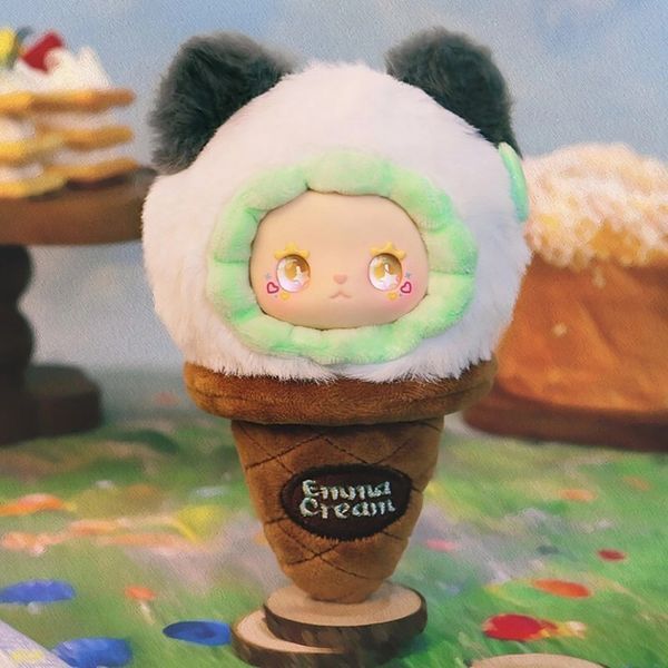 Колекційна м'яка іграшка з кільцем Морозивко Pop Top MJ-000095 Lucky Emma серії "Scoop Ice Cream" MJ-000095 фото