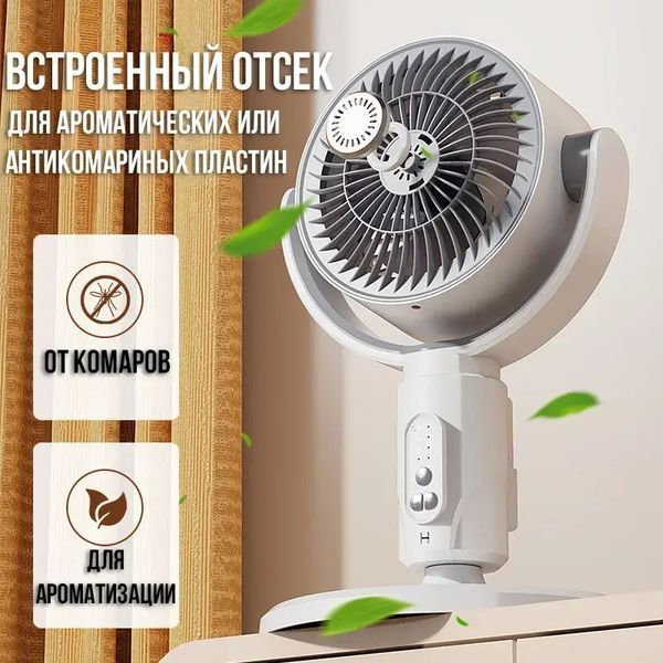 Підлоговий вентилятор LY-960 з 5 режимами, таймером та регулюванням висоти Midsummer 2054272 фото