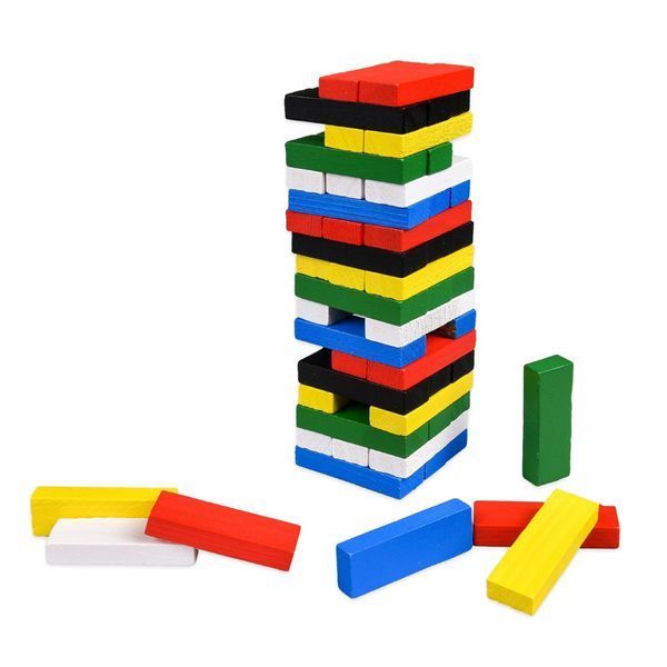 Настільна гра "TOWER MINI" 31064, 54 бруска, кубик 31064 фото