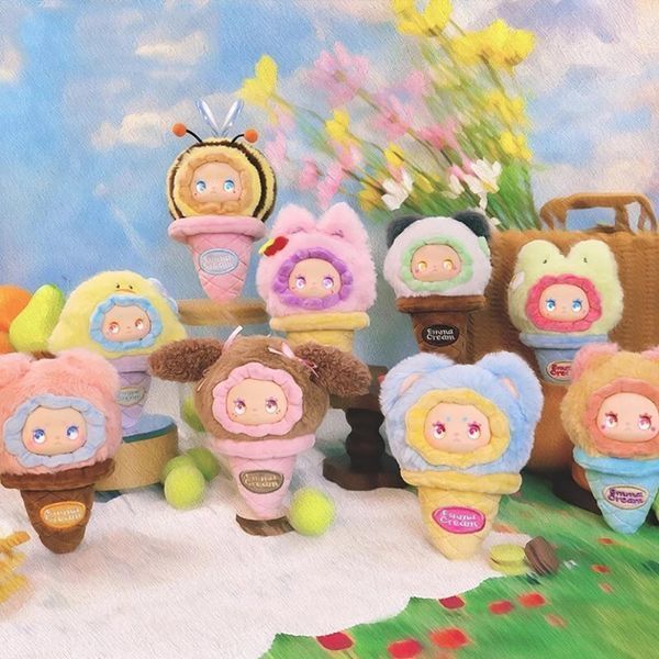 Колекційна м'яка іграшка з кільцем Морозивко Pop Top MJ-000095 Lucky Emma серії "Scoop Ice Cream" MJ-000095 фото