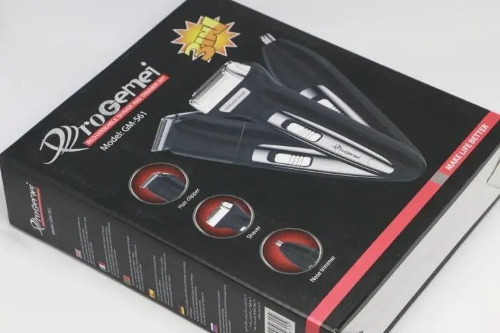 Набір для стрижки 3в1 Gemei GM 595 Hair Trimmer pr58970 фото