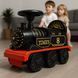 Дитячий електричний паровоз із залізницею Retro Train Ride-On / Електричний поїзд для дітей з колією 220 см із світлом та звуками Axm15993 фото 5