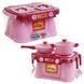 Ігровий набір Кухонна плита "Cooking Plate with Dishes" 71825, 7 предметів 71825 фото 2