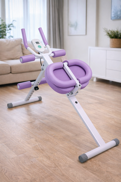 Тренажер підлоговий (myj) для преса та ніг, з гумками MM3000 Фіолетовий M17546 фото