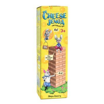Настільна гра "Cheese Jenga" 30545, 54 бруски 30545 фото