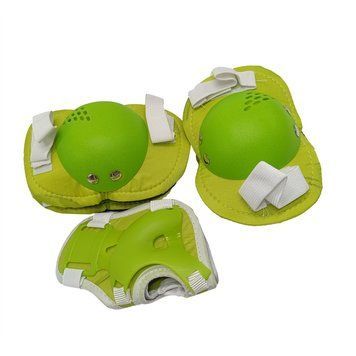 Комплект захисний дитячий MS 0032-2(Green) наколінники, налокітники, зап'ястя MS 0032-2(Green) фото