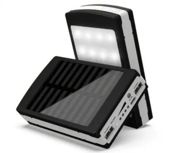 Мобільна зарядка POWER BANK Metal+LED Solar 90000mah sp5420 фото