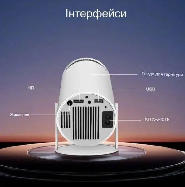 Смарт Проектор MAGCUBIC HY300 4K Android 11 HD BT5.0 Dual Wi-Fi Домашній кінотеатр 4k фото