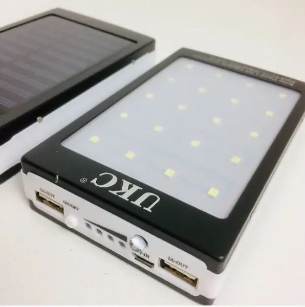 Мобільна зарядка POWER BANK Metal+LED Solar 90000mah sp5420 фото