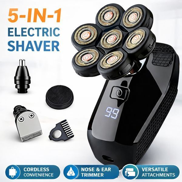 Електрична бритва для чоловіків 5 в 1 Electric Shaver Jam3549 фото