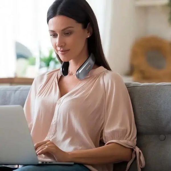 Бездротовий обігрівач для шиї Handy Heater портативний, переносний обігрівач для шиї 2018901 фото