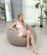 Надувне крісло-пуф Inflatable Sofa / Надувне крісло-мішок 110&times;110&times;85 см Бежевий G6820/4 фото 3