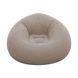 Надувне крісло-пуф Inflatable Sofa / Надувне крісло-мішок 110&times;110&times;85 см Бежевий G6820/4 фото 6