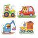 Дитячий пазл 4 в 1 "Baby puzzle. Транспорт" DoDo Toys 300685 набір 4 в 1 300685 фото 3